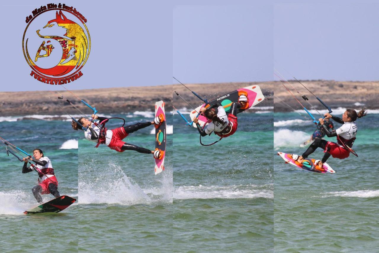 Da Mata Kite&Surf House Bed & Breakfast Lajares Dış mekan fotoğraf